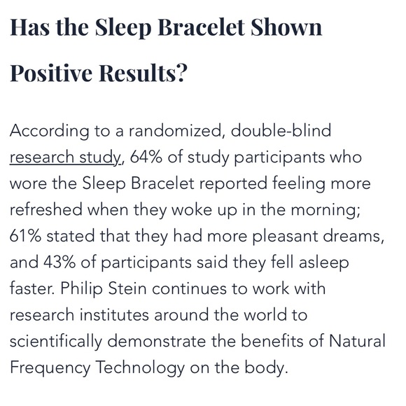 🖤PHILIP STEIN SLEEP BRACELET - Picture 15 of 16